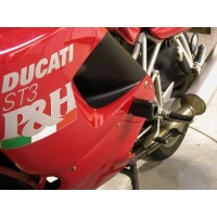 CRASHPADY CLASSIC RG RACING DUCATI ST3 BLACK