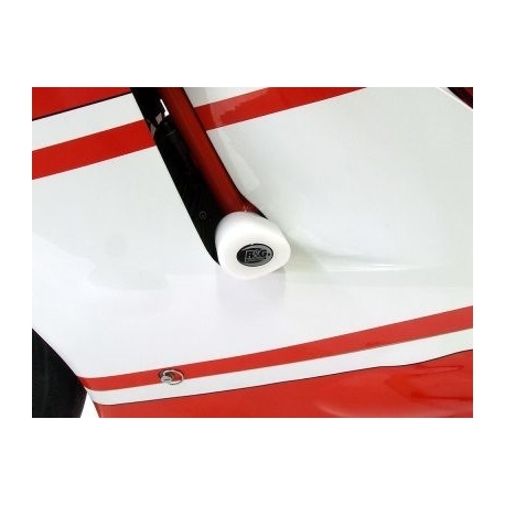 CRASHPADY AERO DOLNE RG RACING YAMAHA YZF-R1 07- 14 WHITE