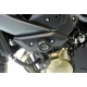 CRASHPADY AERO RG RACING YAMAHA XJ6 09- 12/DIVERSION 09- (NOT DIVERSION F) BLACK