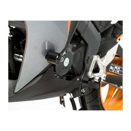 CRASHPADY AERO RG RACING HONDA CBR125R 11- BLACK