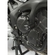 CRASHPADY AERO RG RACING YAMAHA FZ6/FAZER (NO LOWER FAIRING) BLACK