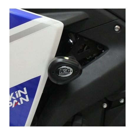 CRASHPADY AERO RG RACING YAMAHA YZF-R25 14- 18/YZF-R3 15- 18 BLACK