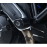 CRASHPADY AERO RG RACING DUCATI SCRAMBLER (800), CLASSIC BLACK