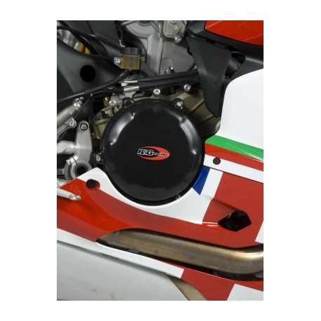 OSŁONA SILNIKA RG RACING DUCATI 959/1199/1299/V2 PANIGALE, PRAWA STRONA OSŁONA SPRZĘGŁA BLACK