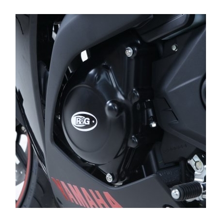 OSŁONA SILNIKA RG RACING YAMAHA YZF-R25 14-/YZF-R3 15-/MT-25/MT-03, LEWA STRONA BLACK