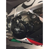 OSŁONA SILNIKA RG RACING APRILIA RSV4 09-14, V4 TUONO 11-17, PRAWA STRONA BLACK RACE