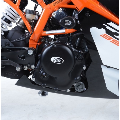 OSŁONA SILNIKA RG RACING KTM RC390 17- PRAWA STRONA BLACK