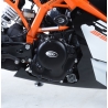OSŁONA SILNIKA RG RACING KTM RC390 17- PRAWA STRONA BLACK