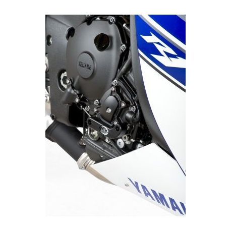 SLIDERY SILNIKA RG RACING YAMAHA YZF-R1 09-14, PRAWA STRONA BLACK