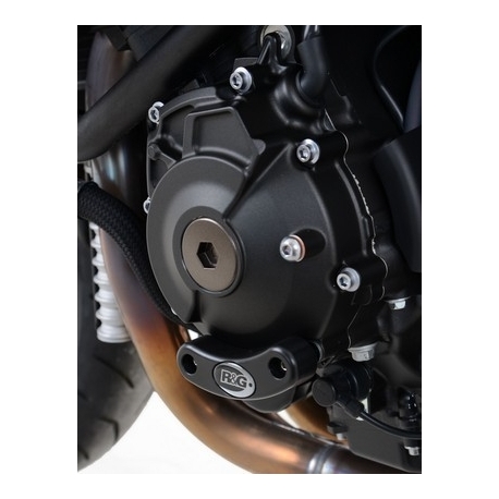 SLIDERY SILNIKA RG RACING YAMAHA MT-10, LEWA STRONA BLACK