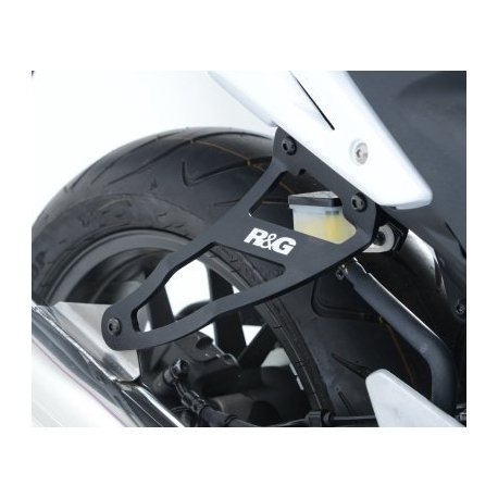 MOCOWANIE WYDECHU + ZAŚLEPKA PODNÓŻKA RG RACING HONDA CBR500R/ CB500F 13- BLACK