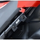 MOCOWANIE WYDECHU + ZAŚLEPKA PODNÓŻKA RG RACING HONDA CBR300R BLACK