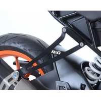 MOCOWANIE WYDECHU RG RACING KTM RC125 (17-) / RC390 (17-) BLACK