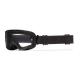 GOGLE IMX ENDURANCE FLIP MATT BLACK /BLACK - SZYBA DARK SMOKE + CLEAR (2 SZYBY W ZESTAWIE)