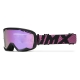 GOGLE IMX ENDURANCE FLIP MATT BLACK / PINK - SZYBA IRIDIUM PINK + CLEAR (2 SZYBY W ZESTAWIE)