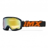GOGLE IMX ENDURANCE FLIP GRAPHIE BLUE MATT/ ORANGE - SZYBA IRIDIUM GOLD + CLEAR (2 SZYBY W ZESTAWIE)