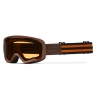 GOGLE IMX ENDURANCE RUST BROWN MATT /ORANGE - SZYBA ORANGE + CLEAR (2 SZYBY W ZESTAWIE)