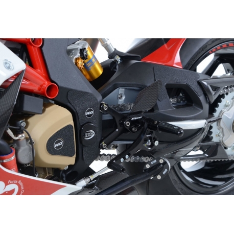 OSŁONA WAHACZA RG RACING MV AGUSTA F4 1000R 10-/F4RR/F4RC 15-, 4 CZĘŚCI BLACK