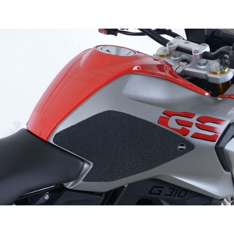NAKLEJKA NA BAK TANKPAD ANTYPOŚLIZGOWY 2 CZĘŚCI RG RACING BMW G310GS BLACK