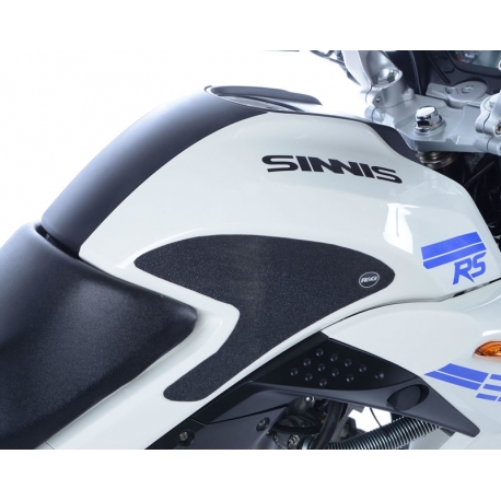 NAKLEJKA NA BAK TANKPAD ANTYPOŚLIZGOWY 2 CZĘŚCI RG RACING SINNIS ELITE RS 125 BLACK