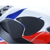 NAKLEJKA NA BAK TANKPAD ANTYPOŚLIZGOWY 4 CZĘŚCI RG RACING HONDA CBR1000RR (12-15) RACING BLACK
