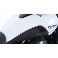 NAKLEJKA NA BAK TANKPAD ANTYPOŚLIZGOWY 2 CZĘŚCI RG RACING KAWASAKI VN900 CUSTOM (07-) BLACK