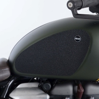 NAKLEJKA NA BAK TANKPAD ANTYPOŚLIZGOWY 2 CZĘŚCI RG RACING TRIUMPH SCRAMBLER 1200 XC/XE 19- BLACK