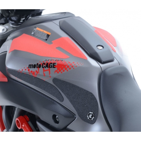 NAKLEJKA NA BAK TANKPAD ANTYPOŚLIZGOWY 2 CZĘŚCI RG RACING YAMAHA MT-07 BLACK