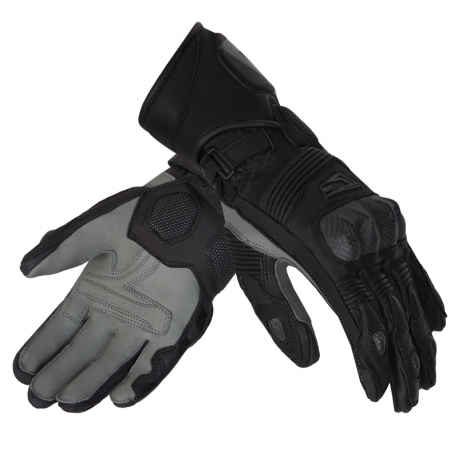 RĘKAWICE MOTOCYKLOWE REBELHORN FIGHTER BLACK XS