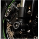 SLIDERY PRZEDNIEGO ZAWIESZENIA RG RACING KAWASAKI ZX10-R 08- BLACK