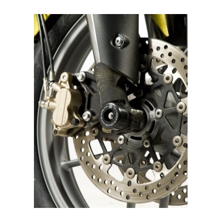 SLIDERY PRZEDNIEGO ZAWIESZENIA RG RACING TRIUMPH TIGER 800 BLACK