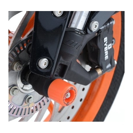 SLIDERY PRZEDNIEGO ZAWIESZENIA RG RACING KTM 125 / 200 / 390 DUKE / RC125 / 200 / 390 ORANGE