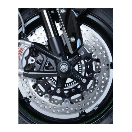 SLIDERY PRZEDNIEGO ZAWIESZENIA RG RACING KAWASAKI H2 / H2R BLACK