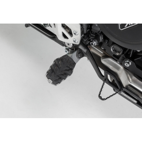 PODNÓŻKI EVO SW-MOTECH TRIUMPH TIGER 800/900/1200 SCRAMBLER 1200 BLACK/SILVER