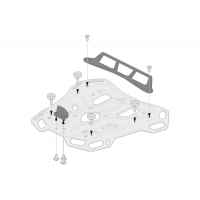 ZESTAW ADAPTERÓW DO ADVENTURE-RACK SW-MOTECH POD KUFER CENTRALNY GIVI KAPPA MONOLOCK BLACK