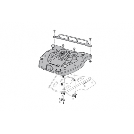 P Yta Monta Owa Do Alu Rack Pod Kufer Centralny Givi Monolock Adapter