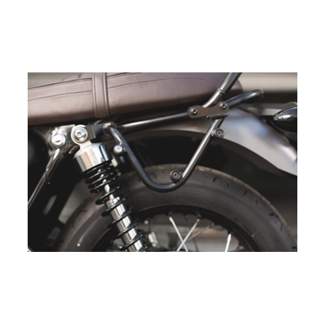 STELAŻ BOCZNY SLC LEWY SW-MOTECH TRIUMPH BONNEVILLE T100 (16-)/T120 (15-) BLACK