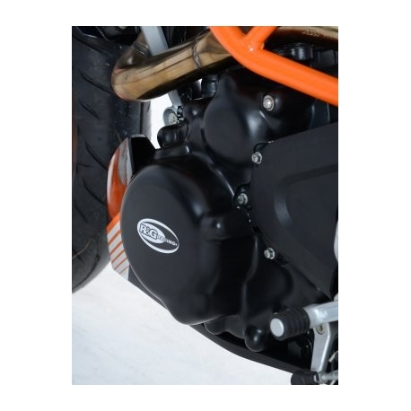 ZESTAW OSŁON SILNIKA RG RACING KTM 390 DUKE/RC 390 UP TO 2015, (2 CZĘŚCI) BLACK