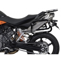 ZESTAW KUFRÓW BOCZNYCH TRAX ADV I STELAŻY SW-MOTECH KTM 990 SM/SM-T/SM-R/950 SM BLACK 45/45L