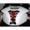 NAKLEJKA NA BAK TANKPAD KEITI DEVIL BLACK/RED