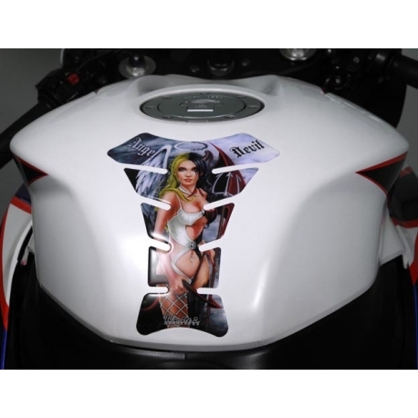 NAKLEJKA NA BAK TANKPAD KEITI ANGEL/DEVIL LADY