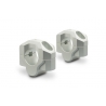 ZESTAW PODWYŻSZAJĄCY KIEROWNICĘ SW-MOTECH 28MM PODWYŻSZENIE 20MM SILVER