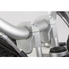 ZESTAW PODWYŻSZAJĄCY KIEROWNICĘ SW-MOTECH 40MM R1200GS (12-18) R1250GS (18-) PODWYŻSZENIE SILVER