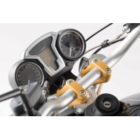 ZESTAW PODWYŻSZAJĄCY KIEROWNICĘ SW-MOTECH BMW R NINET PODWYŻSZENIE 20MM PRZESUNIĘCIE 30 MM GOLD SW-M