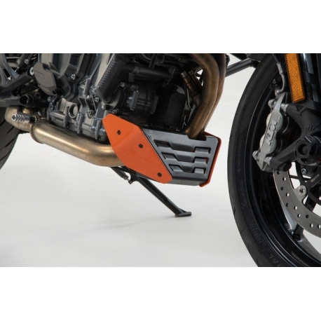 PRZEDNI SPOILER PŁUG SW-MOTECH KTM 790 DUKE (18-)/ 890 DUKE R (19-) 890 SM. T. ORANGE/BLACK