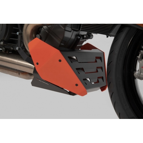 PRZEDNI SPOILER PŁUG SW-MOTECHKTM 1290 SUPER DUKE R ORANGE/BLACK