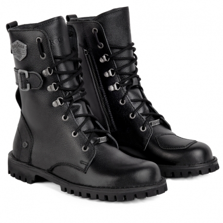 BUTY SKÓRZANE BROGER OHIO BLACK 46
