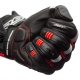 RĘKAWICE MOTOCYKLOWE RST PILOT BLACK RED WHITE