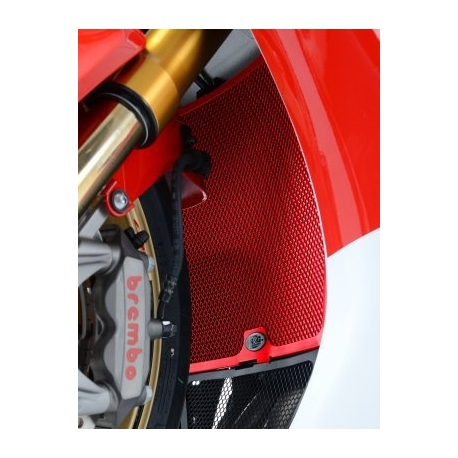 OSŁONA CHŁODNICY RG RACING HONDA CBR1000RR 08- 16 RED