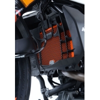 OSŁONA CHŁODNICY RG RACING KTM 125/200 DUKE ORANGE